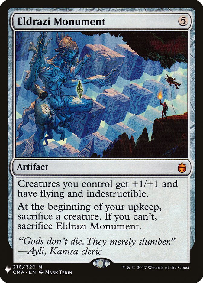 Eldrazi Monument [Mystery Booster] | Jomio and Rueliete's Cards and Comics