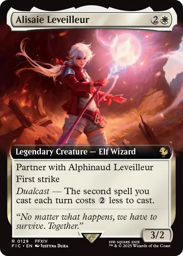 Alisaie Leveilleur (Extended Art) [FINAL FANTASY Commander] | Jomio and Rueliete's Cards and Comics