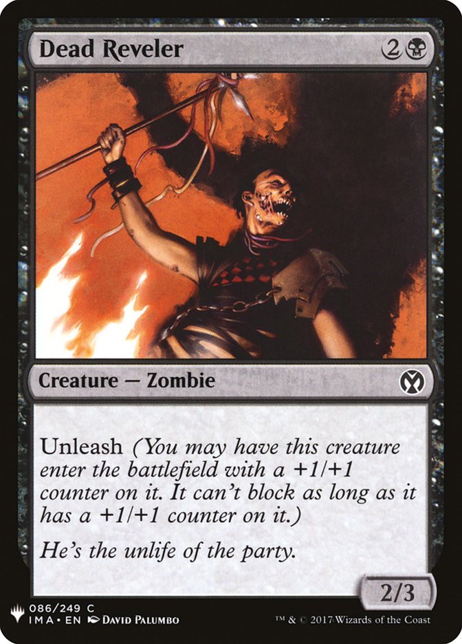 Dead Reveler [Mystery Booster] | Jomio and Rueliete's Cards and Comics