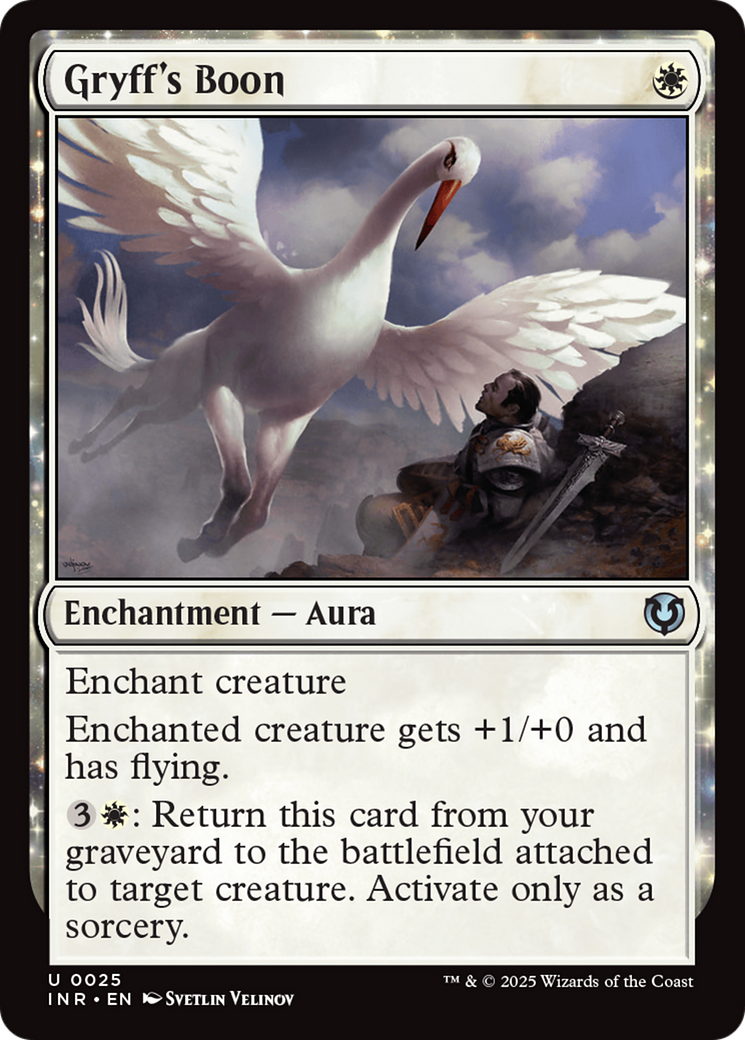 Gryff's Boon [Innistrad Remastered] | Jomio and Rueliete's Cards and Comics