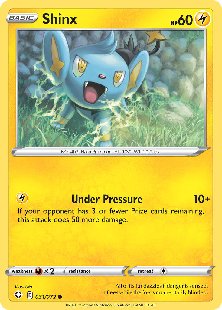 Shinx (031/072) [Sword & Shield: Shining Fates] | Jomio and Rueliete's Cards and Comics