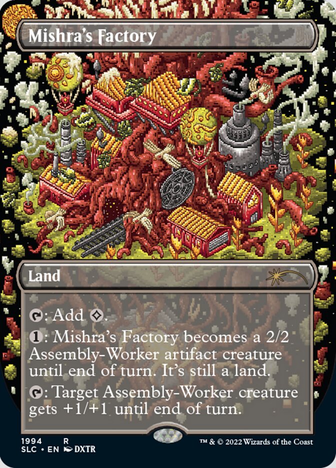 Mishra's Factory (Borderless) [Secret Lair Countdown Kit] | Jomio and Rueliete's Cards and Comics
