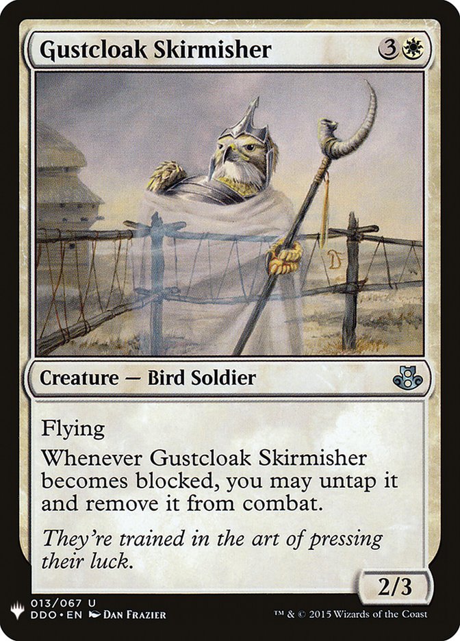 Gustcloak Skirmisher [Mystery Booster] | Jomio and Rueliete's Cards and Comics