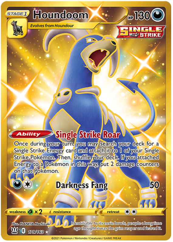 Houndoom (179/163) [Sword & Shield: Battle Styles] | Jomio and Rueliete's Cards and Comics