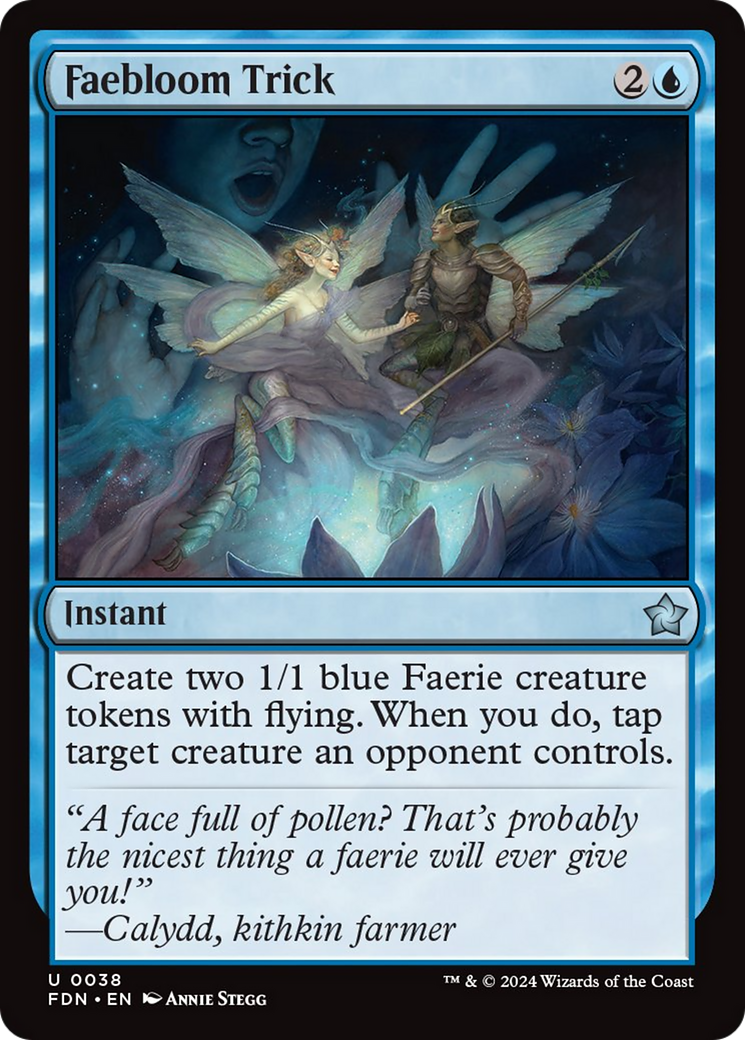 Faebloom Trick [Foundations] | Jomio and Rueliete's Cards and Comics
