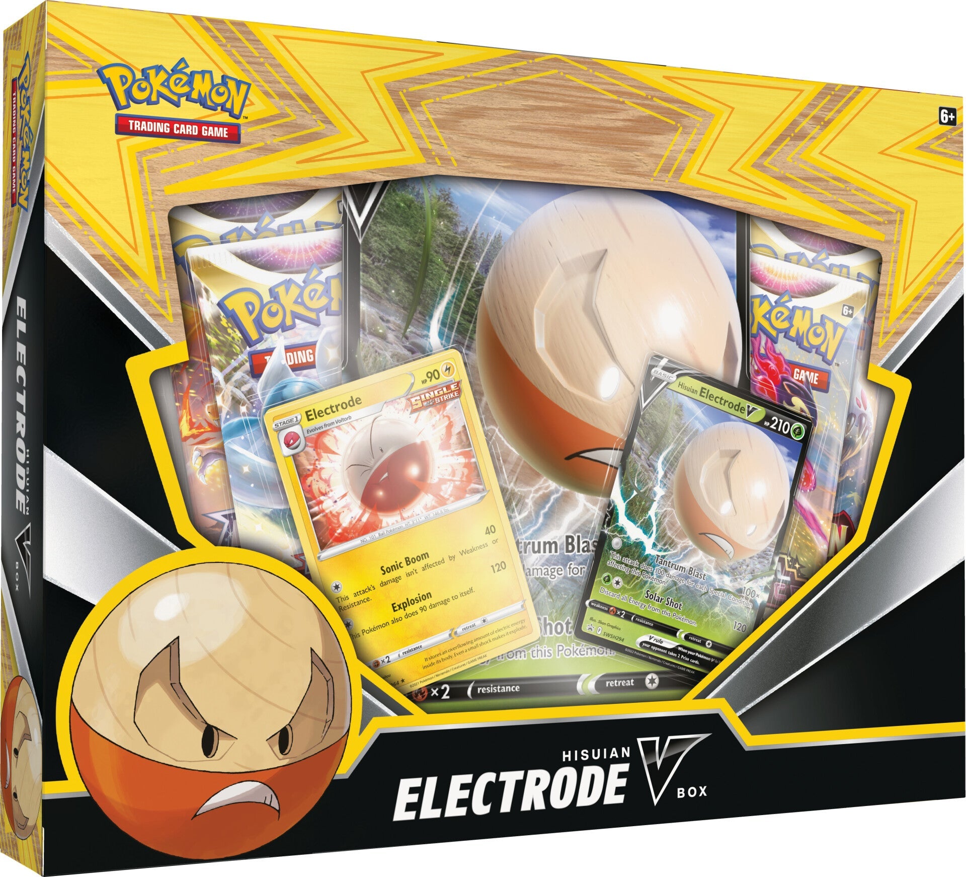 Hisuian Electrode V Box | Jomio and Rueliete's Cards and Comics