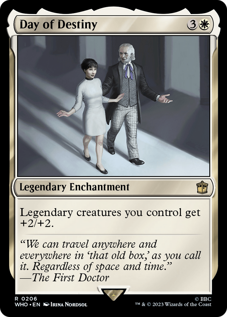 Day of Destiny [Doctor Who] | Jomio and Rueliete's Cards and Comics