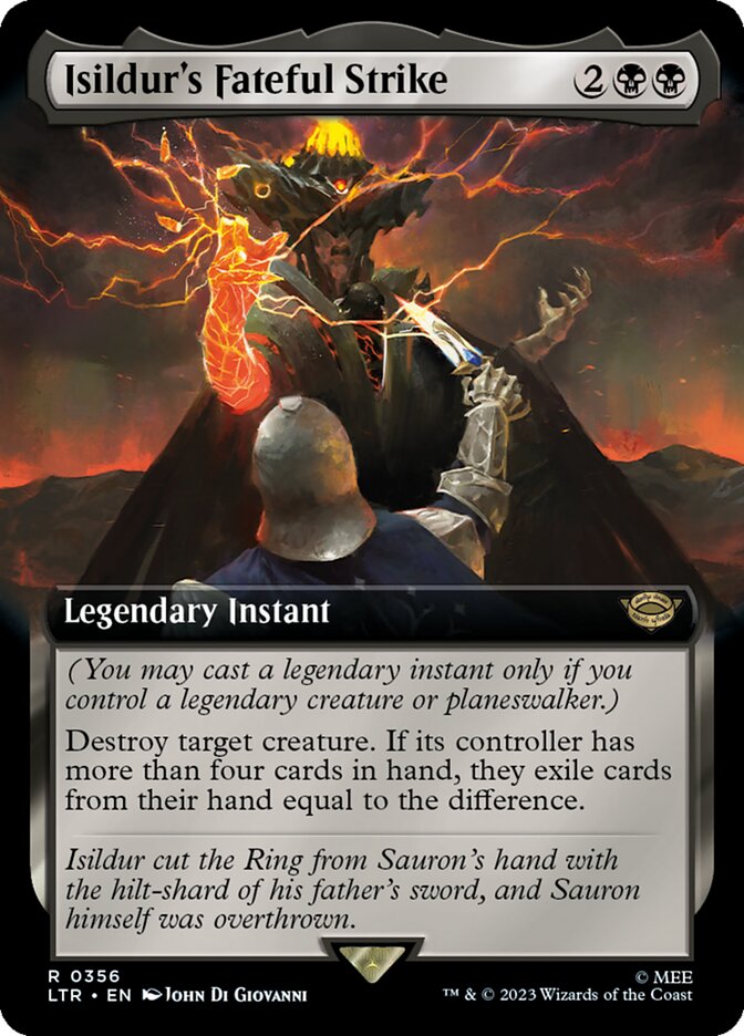 Isildur's Fateful Strike (Extended Art) [The Lord of the Rings: Tales of Middle-Earth] | Jomio and Rueliete's Cards and Comics
