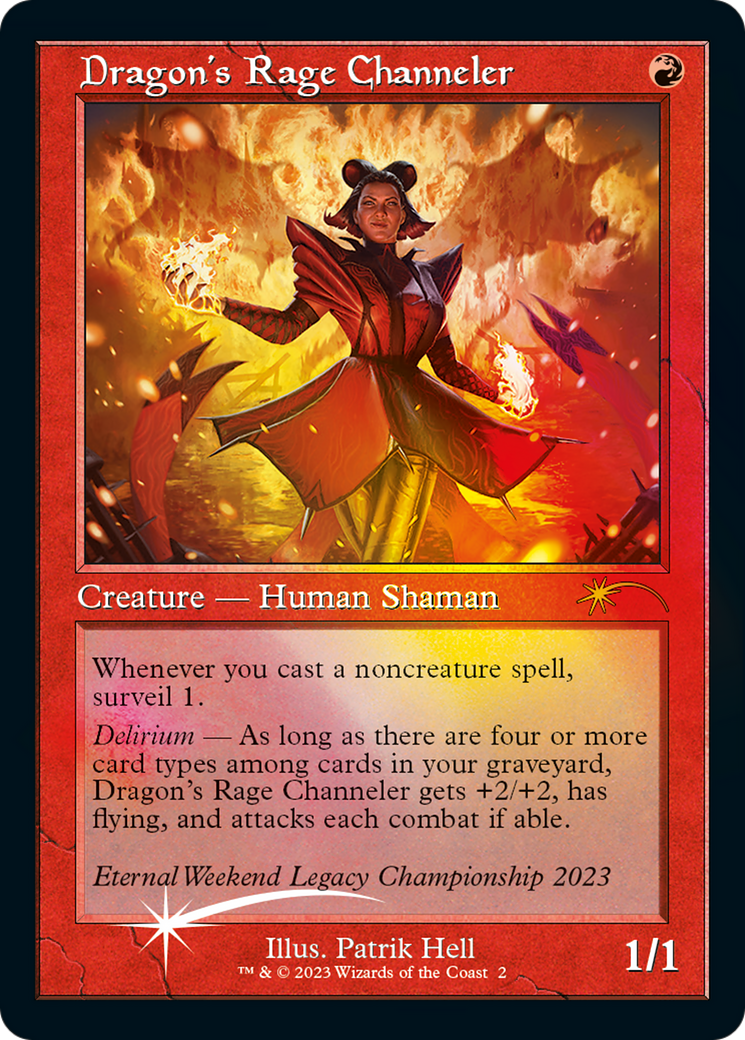Dragon's Rage Channeler (Eternal Weekend 2023 Promo) [Eternal Weekend] | Jomio and Rueliete's Cards and Comics