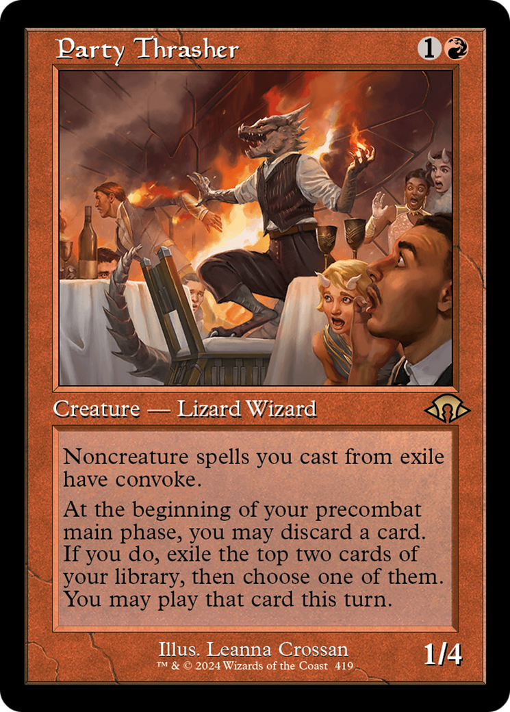 Party Thrasher (Retro) [Modern Horizons 3] | Jomio and Rueliete's Cards and Comics
