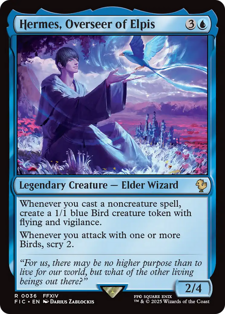 Hermes, Overseer of Elpis [FINAL FANTASY Commander] | Jomio and Rueliete's Cards and Comics