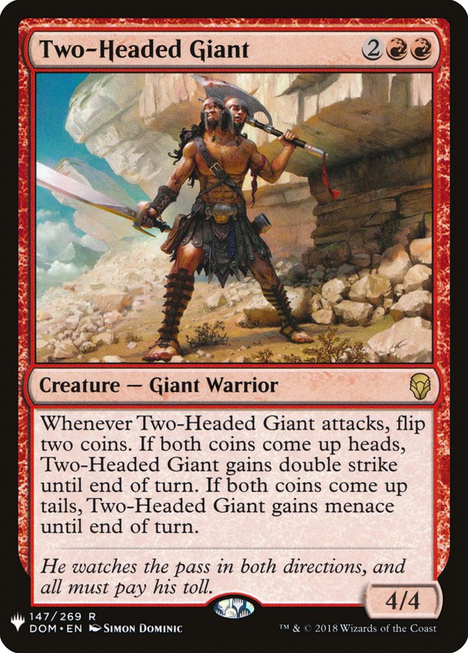Two-Headed Giant [Mystery Booster] | Jomio and Rueliete's Cards and Comics