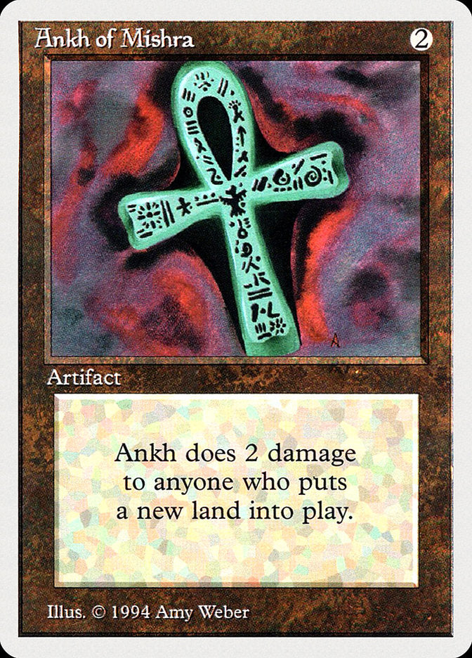 Ankh of Mishra [Summer Magic / Edgar] | Jomio and Rueliete's Cards and Comics