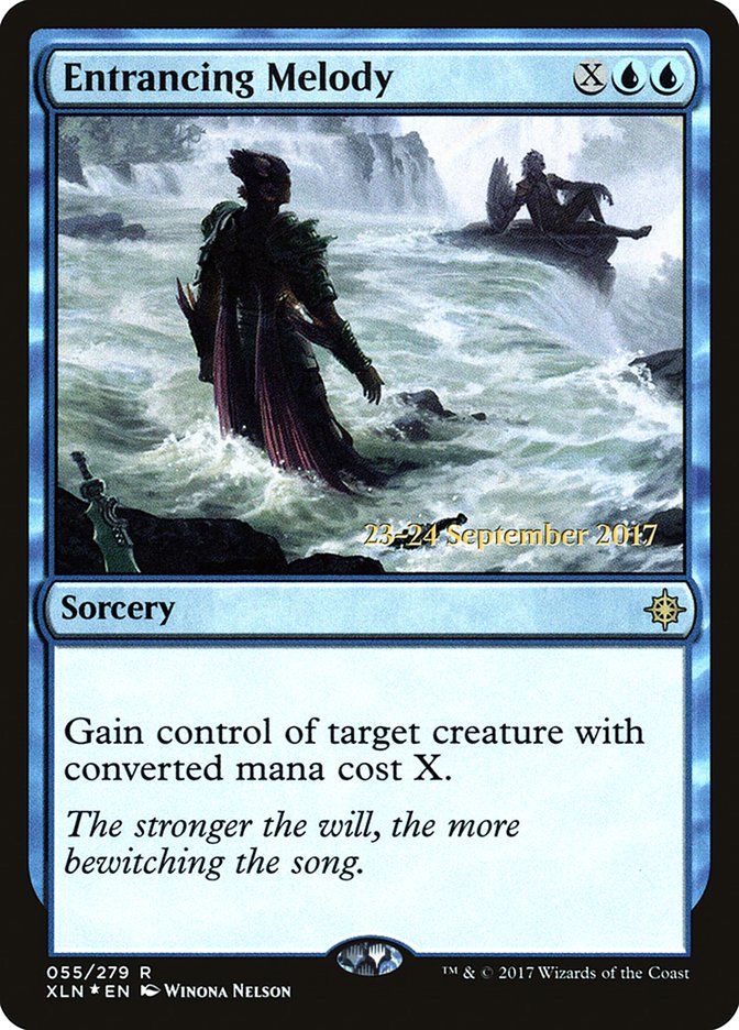 Entrancing Melody [Ixalan Prerelease Promos] | Jomio and Rueliete's Cards and Comics