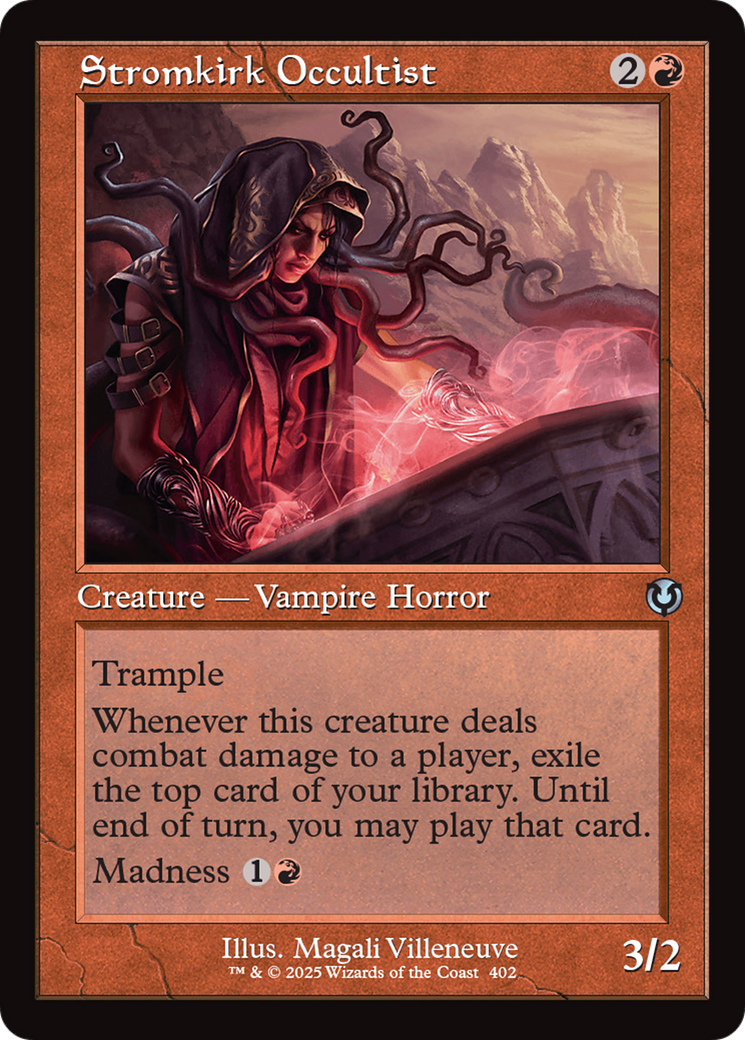 Stromkirk Occultist (Retro Frame) [Innistrad Remastered] | Jomio and Rueliete's Cards and Comics