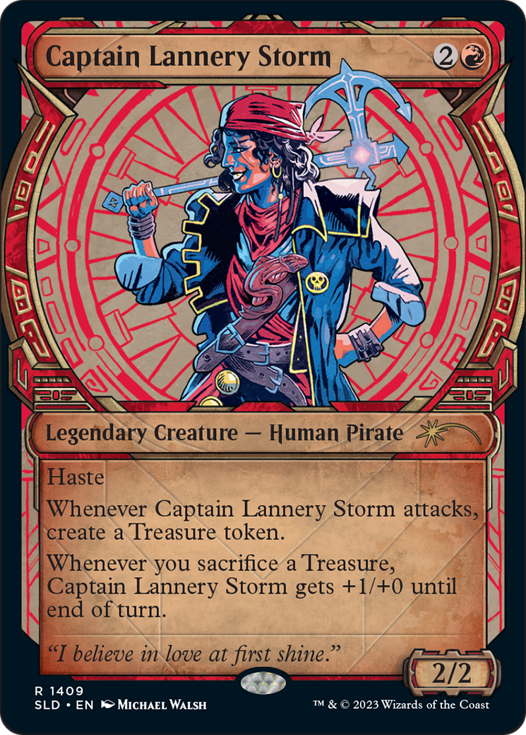 Captain Lannery Storm [Secret Lair Drop Series] | Jomio and Rueliete's Cards and Comics