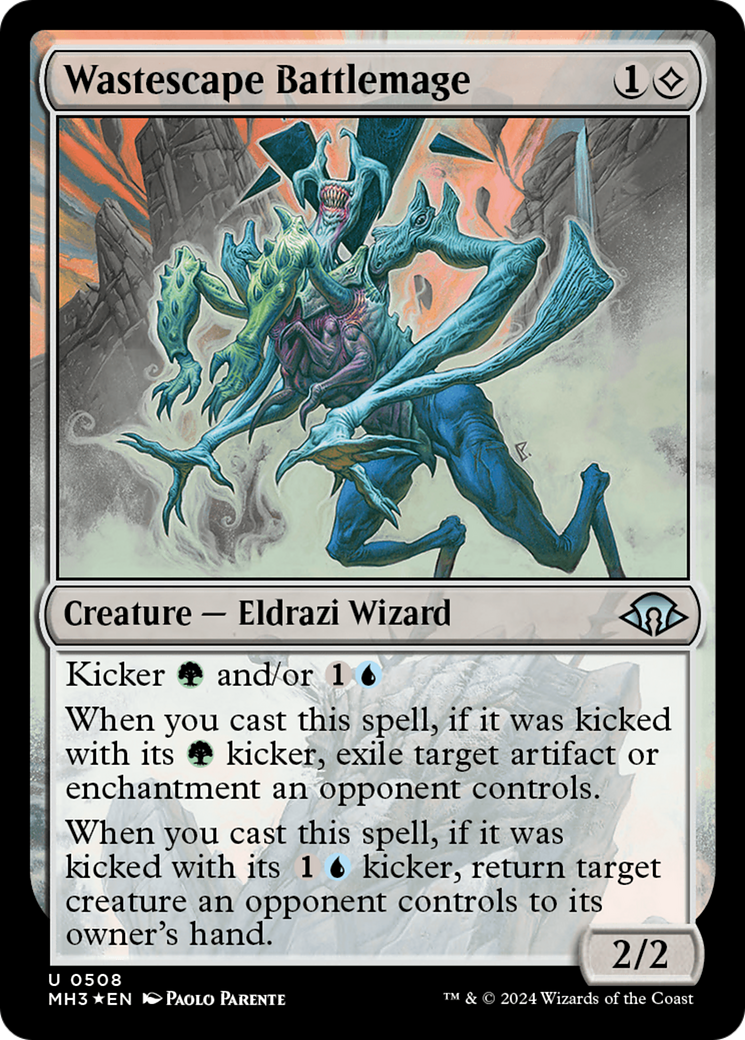 Wastescape Battlemage (Ripple Foil) [Modern Horizons 3] | Jomio and Rueliete's Cards and Comics