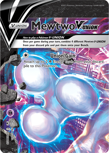 Mewtwo V-Union (SWSH159) [Sword & Shield: Black Star Promos] | Jomio and Rueliete's Cards and Comics