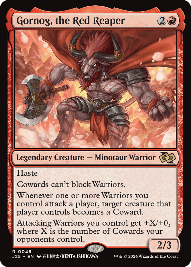 Gornog, the Red Reaper (Anime) [Foundations Jumpstart] | Jomio and Rueliete's Cards and Comics