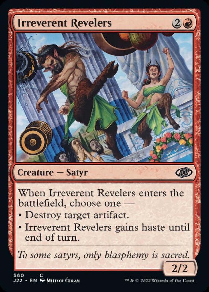 Irreverent Revelers [Jumpstart 2022] | Jomio and Rueliete's Cards and Comics