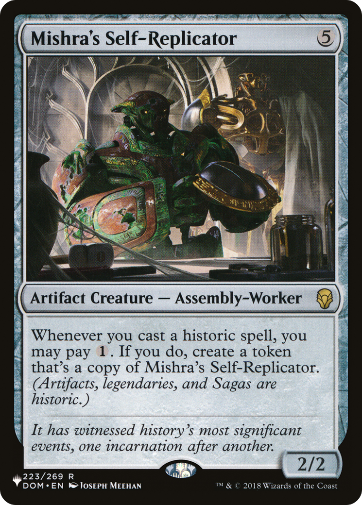 Mishra's Self-Replicator [The List] | Jomio and Rueliete's Cards and Comics
