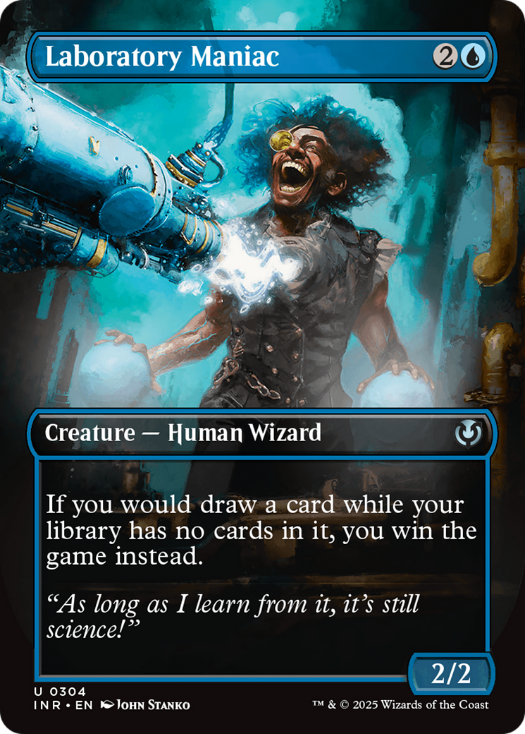 Laboratory Maniac (Borderless) [Innistrad Remastered] | Jomio and Rueliete's Cards and Comics