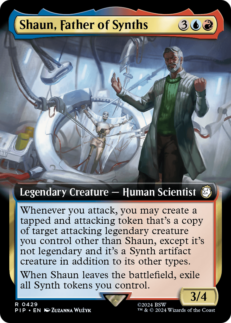 Shaun, Father of Synths (Extended Art) [Fallout] | Jomio and Rueliete's Cards and Comics