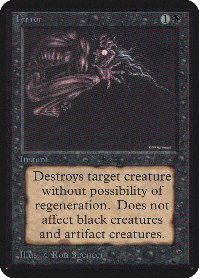Terror [Alpha Edition] | Jomio and Rueliete's Cards and Comics