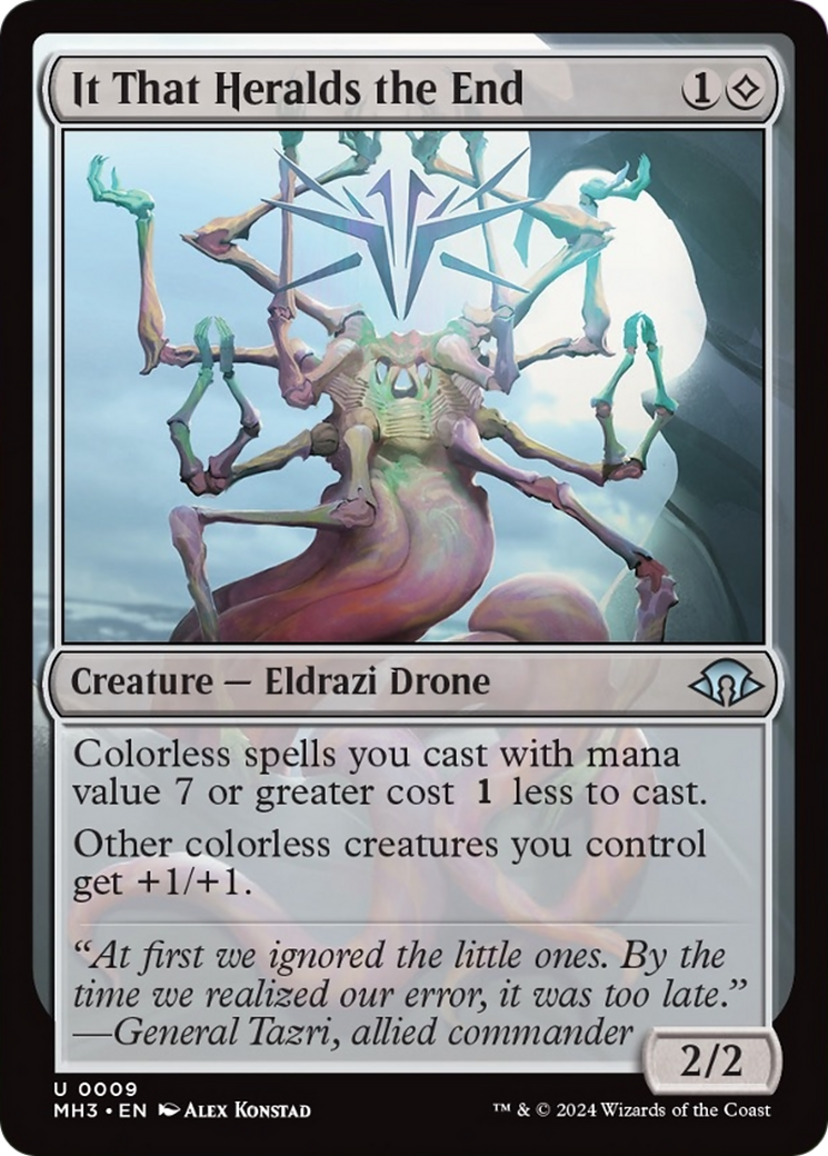 It That Heralds the End [Modern Horizons 3] | Jomio and Rueliete's Cards and Comics