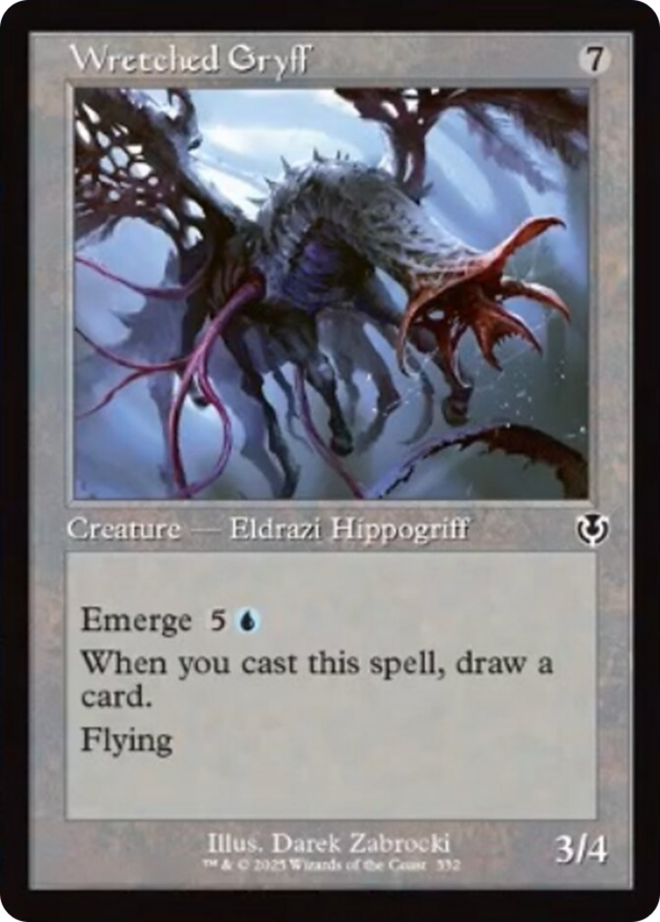 Wretched Gryff (Retro Frame) [Innistrad Remastered] | Jomio and Rueliete's Cards and Comics