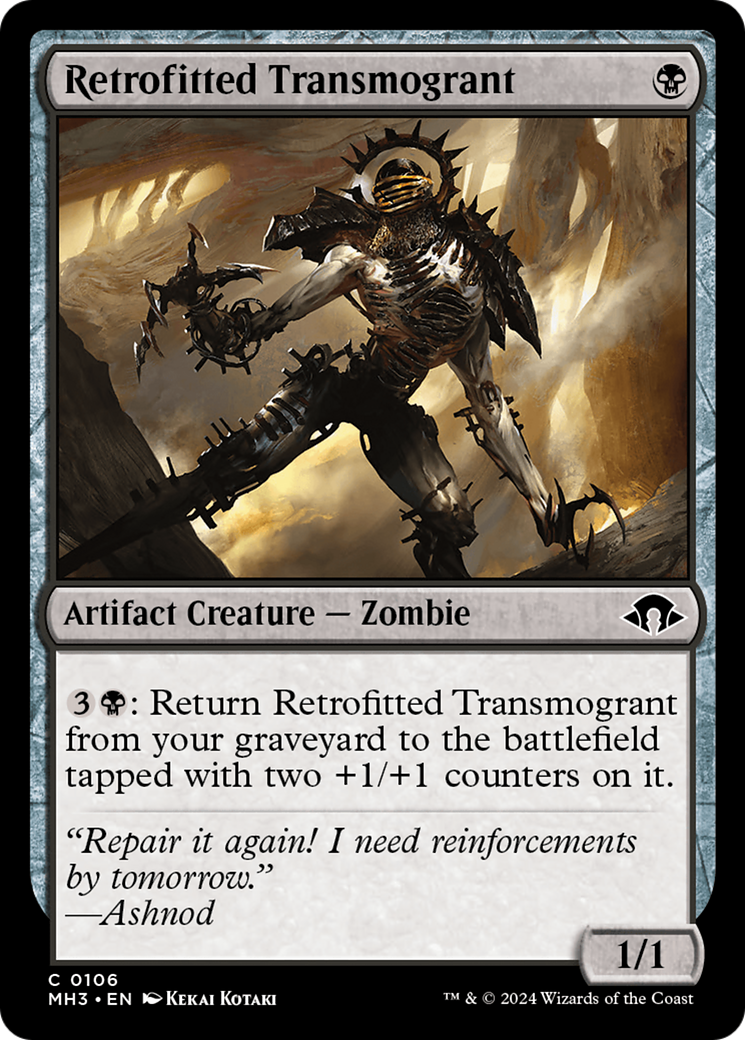 Retrofitted Transmogrant [Modern Horizons 3] | Jomio and Rueliete's Cards and Comics