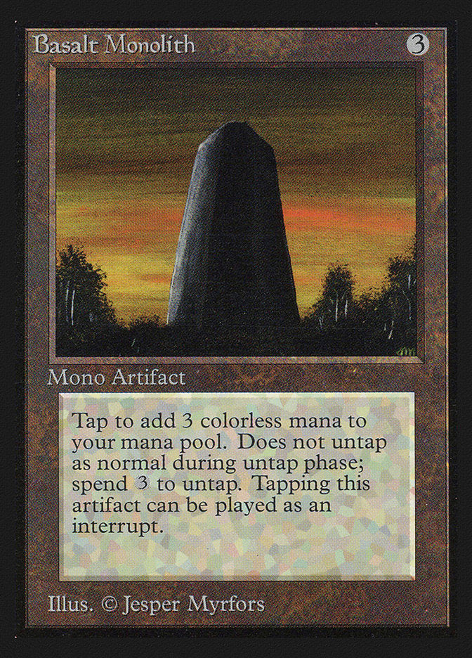Basalt Monolith [Collectors' Edition] | Jomio and Rueliete's Cards and Comics