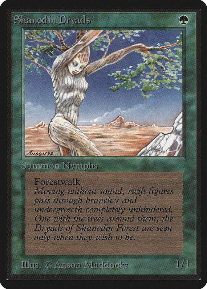 Shanodin Dryads [Beta Edition] | Jomio and Rueliete's Cards and Comics
