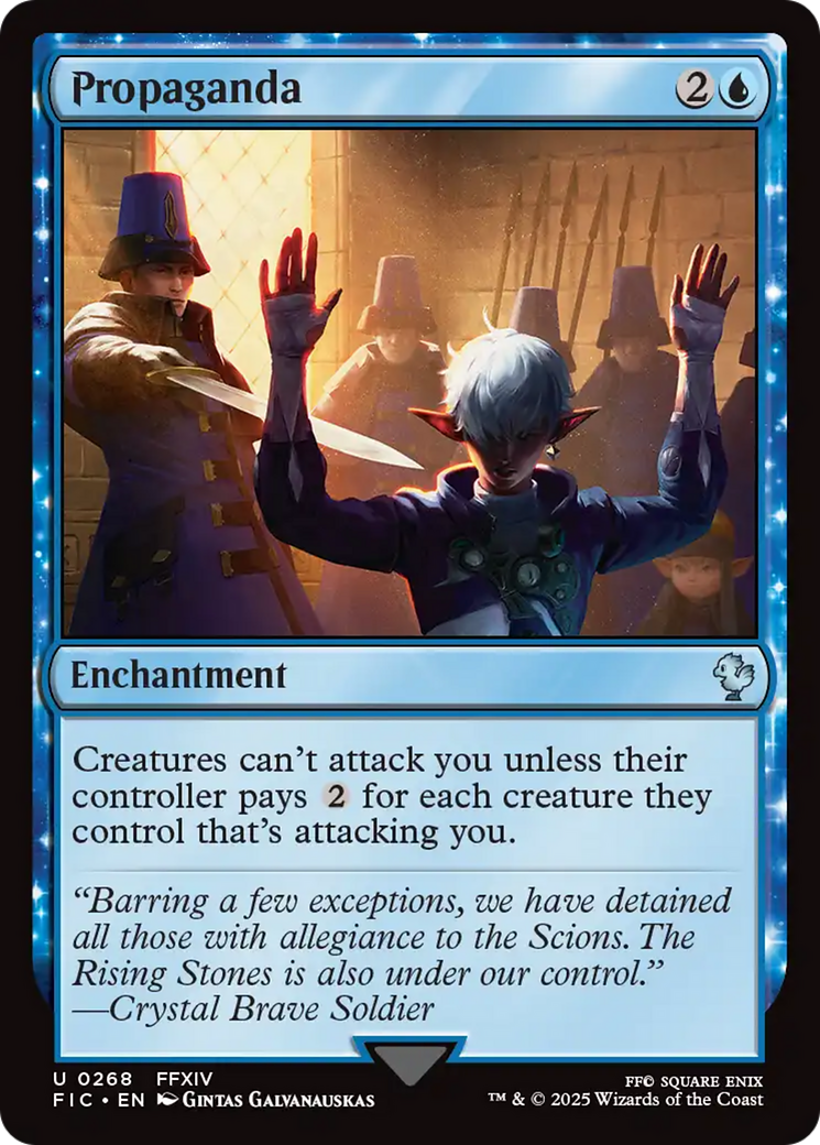 Propaganda [FINAL FANTASY Commander] | Jomio and Rueliete's Cards and Comics