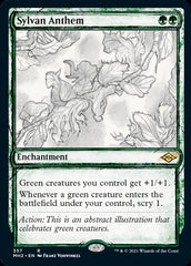 Sylvan Anthem (Sketch) [Modern Horizons 2] | Jomio and Rueliete's Cards and Comics