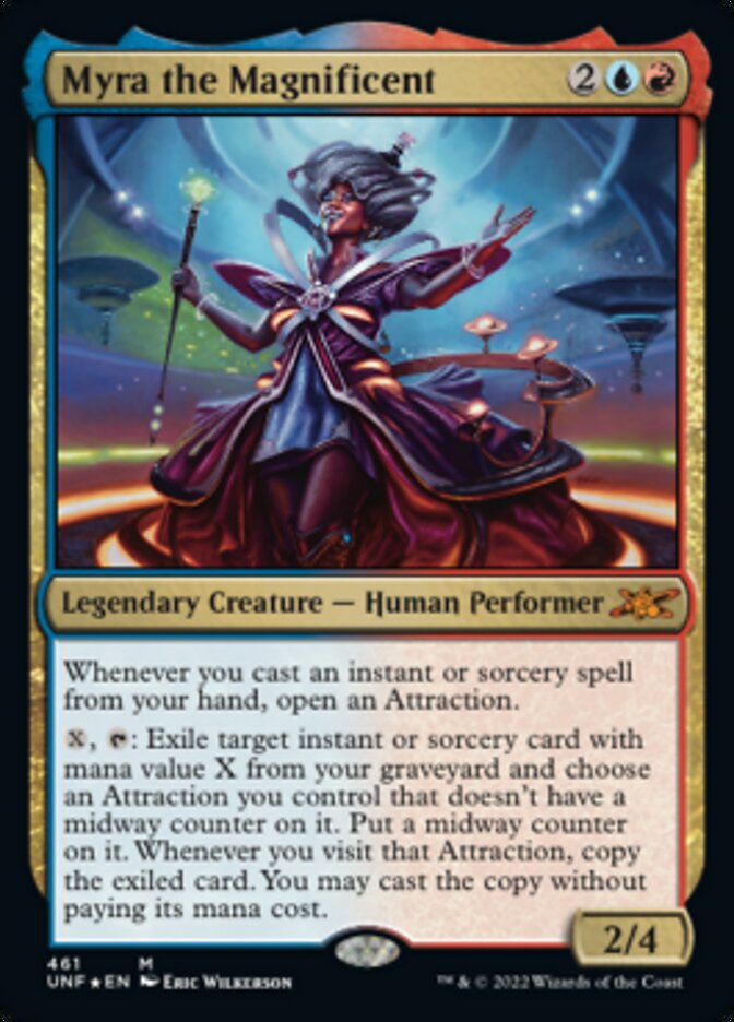 Myra the Magnificent (Galaxy Foil) [Unfinity] | Jomio and Rueliete's Cards and Comics