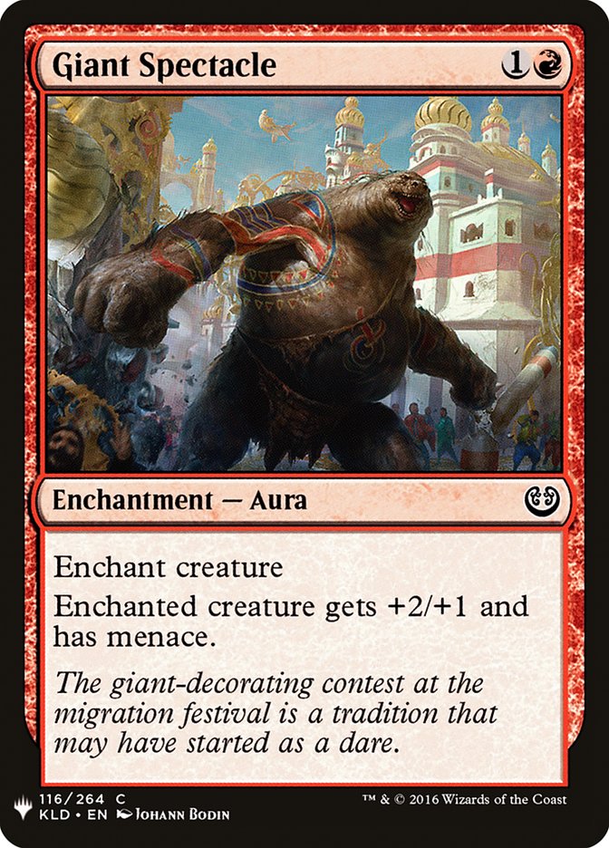 Giant Spectacle [Mystery Booster] | Jomio and Rueliete's Cards and Comics
