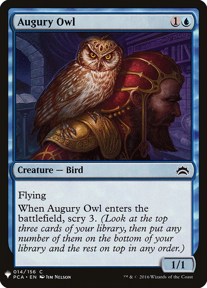 Augury Owl [Mystery Booster] | Jomio and Rueliete's Cards and Comics