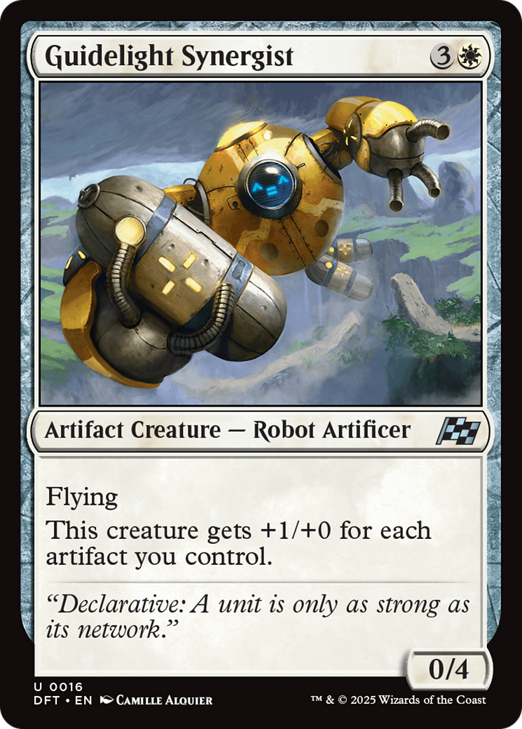 Guidelight Synergist [Aetherdrift] | Jomio and Rueliete's Cards and Comics