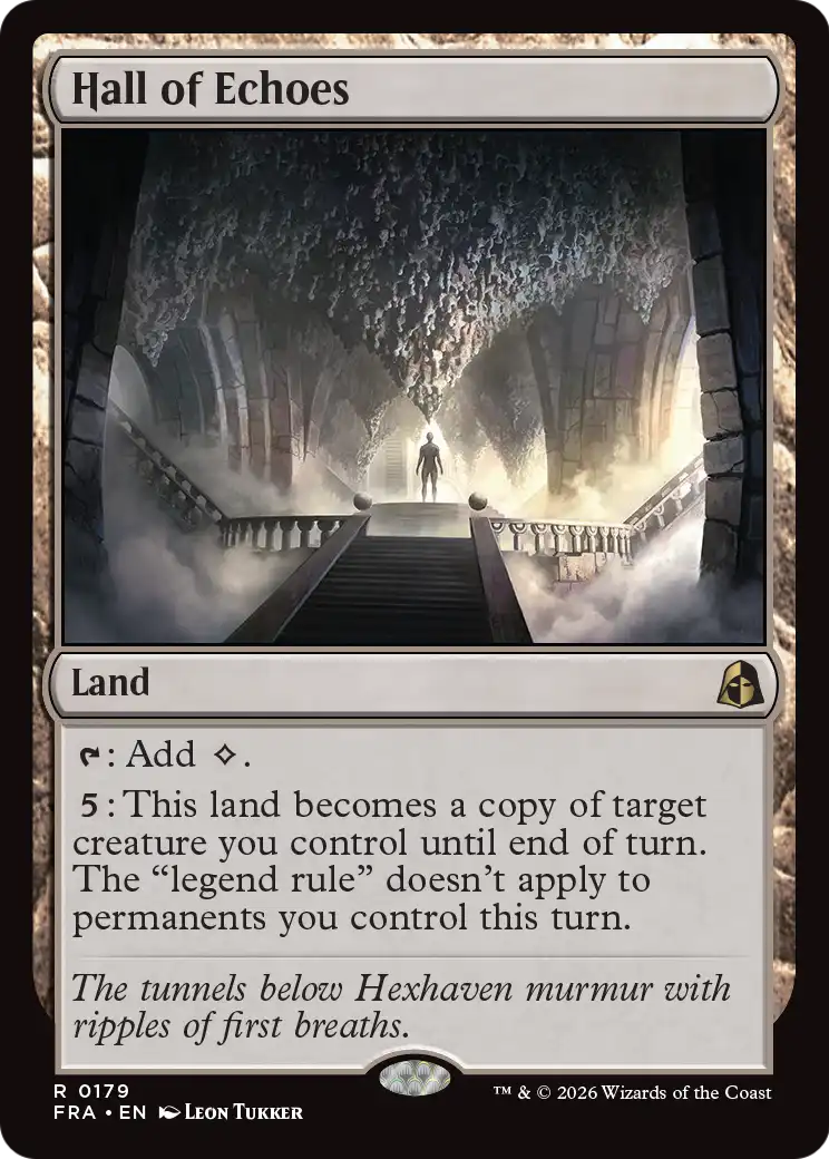 Hall of Echoes [Reality Fracture] | Jomio and Rueliete's Cards and Comics