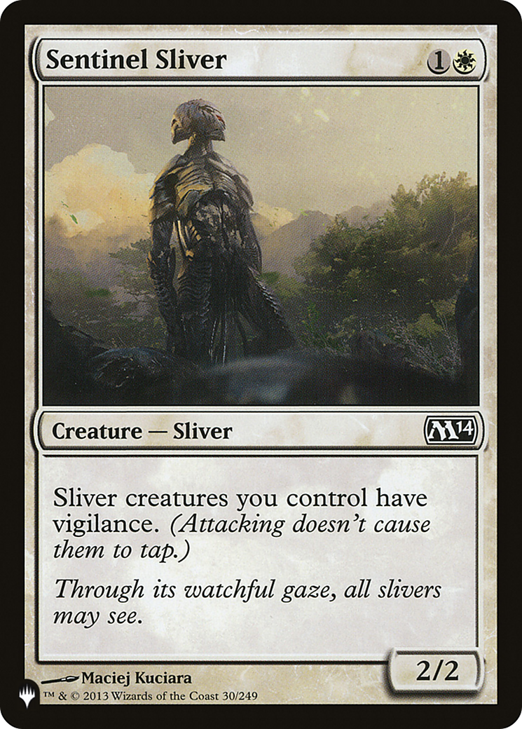 Sentinel Sliver [The List] | Jomio and Rueliete's Cards and Comics