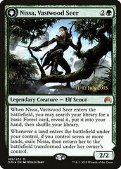 Nissa, Vastwood Seer // Nissa, Sage Animist [Magic Origins Prerelease Promos] | Jomio and Rueliete's Cards and Comics