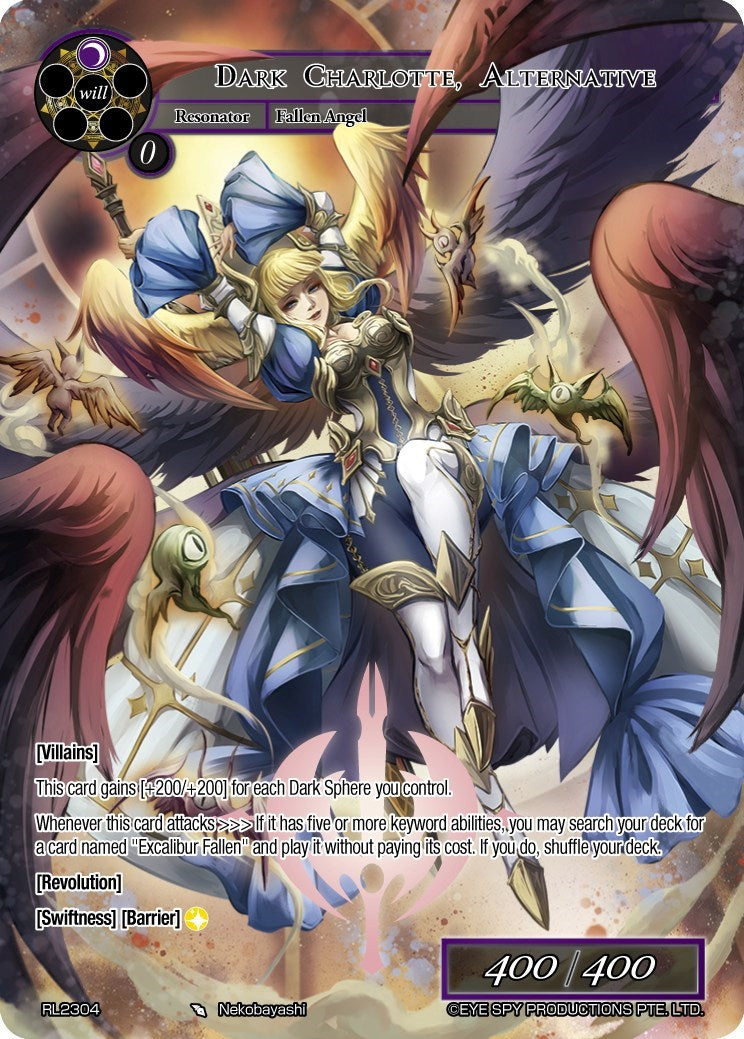 Dark Charlotte, Alternative (RL2304) [Promo Cards] | Jomio and Rueliete's Cards and Comics