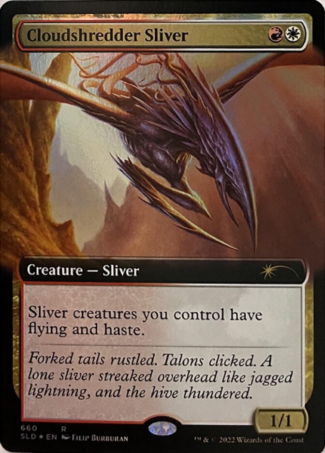 Cloudshredder Sliver (Extended Art) [Secret Lair Drop Promos] | Jomio and Rueliete's Cards and Comics