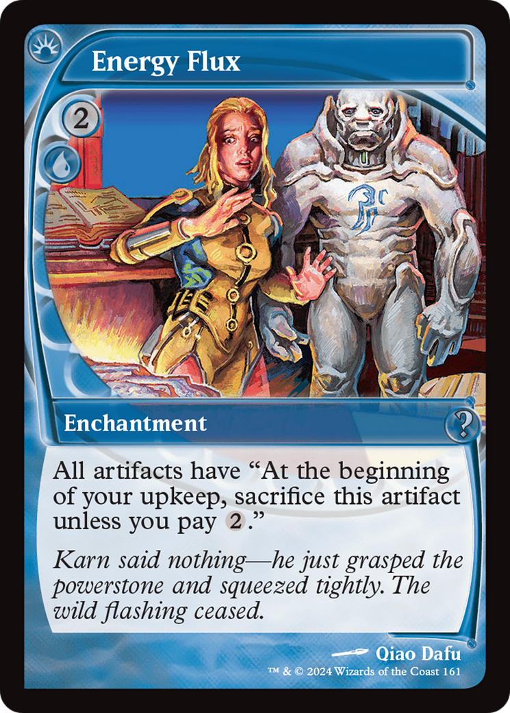 Energy Flux (Future Sight) [Mystery Booster 2] | Jomio and Rueliete's Cards and Comics