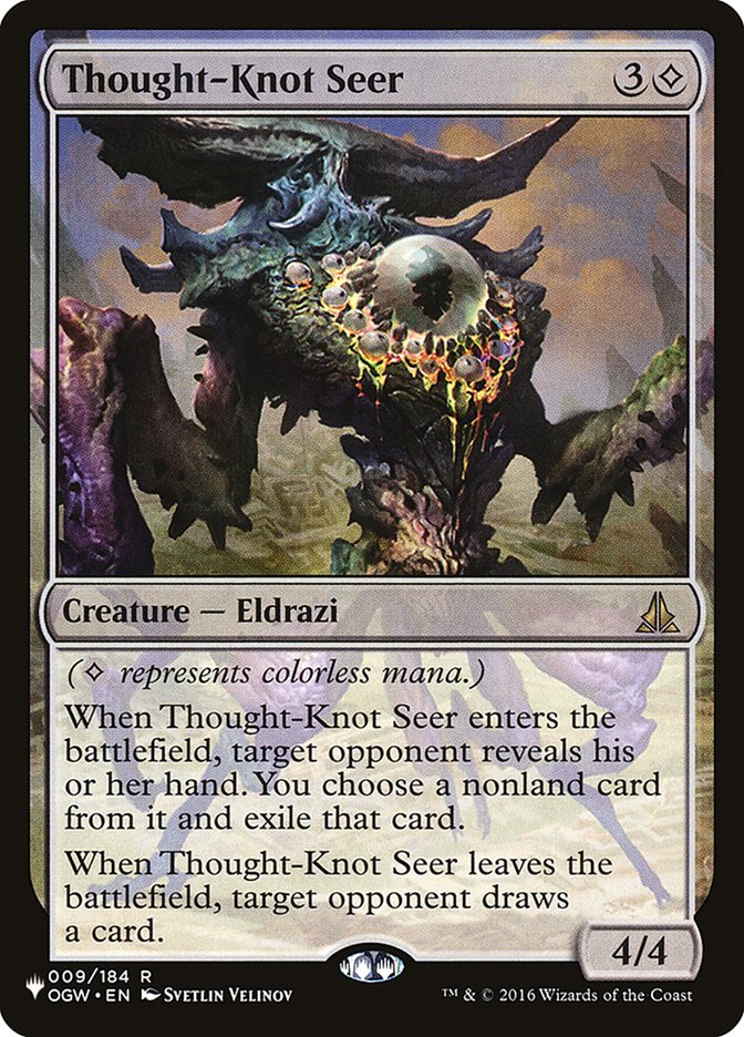 Thought-Knot Seer [The List] | Jomio and Rueliete's Cards and Comics