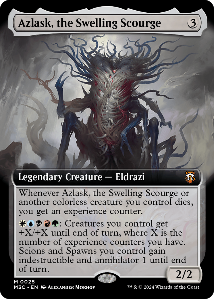 Azlask, the Swelling Scourge (Extended Art) [Modern Horizons 3 Commander] | Jomio and Rueliete's Cards and Comics