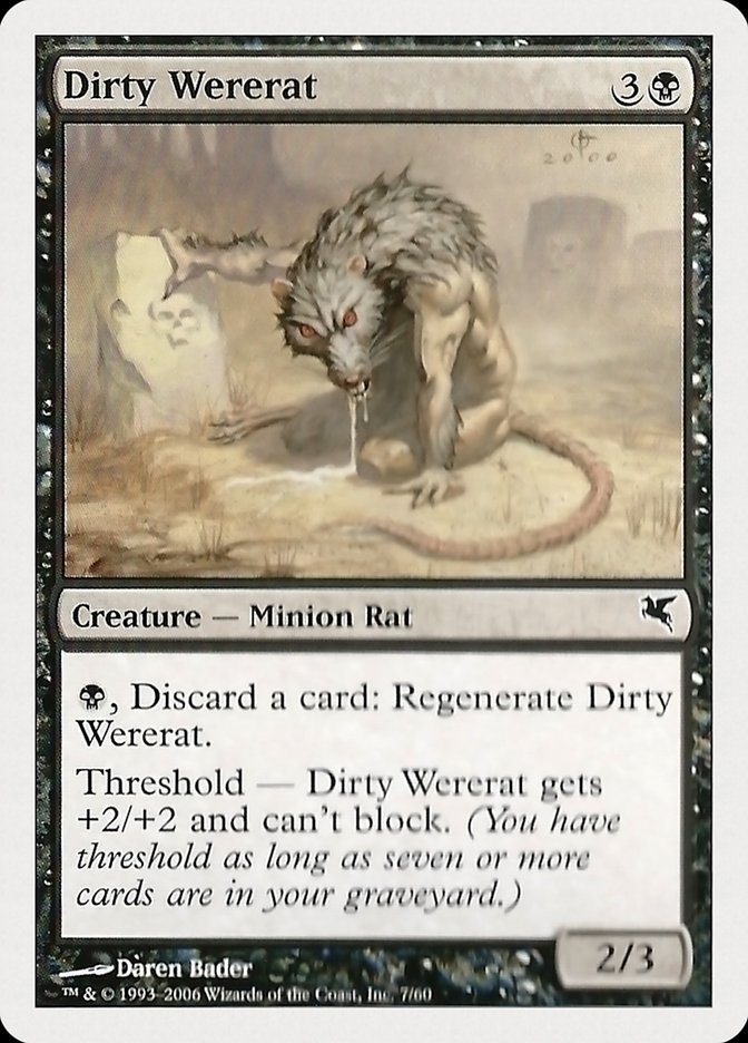 Dirty Wererat (07) [Hachette UK] | Jomio and Rueliete's Cards and Comics
