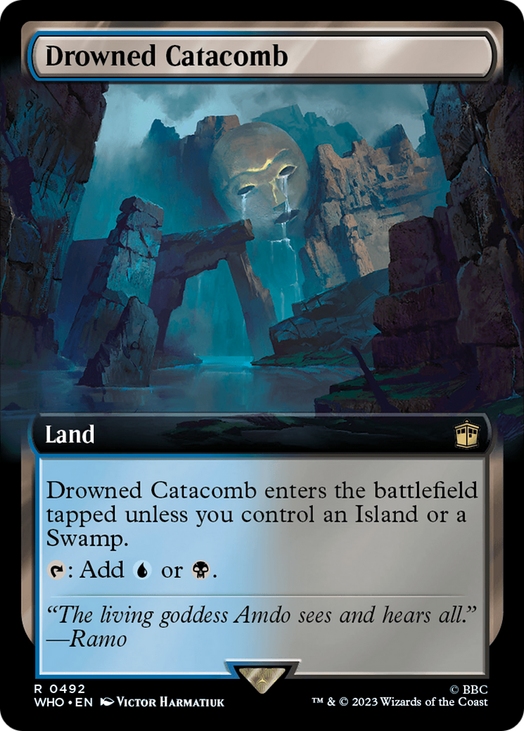 Drowned Catacomb (Extended Art) [Doctor Who] | Jomio and Rueliete's Cards and Comics