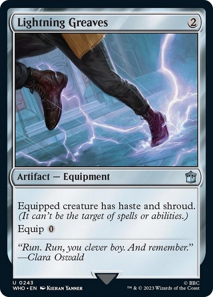 Lightning Greaves [Doctor Who] | Jomio and Rueliete's Cards and Comics